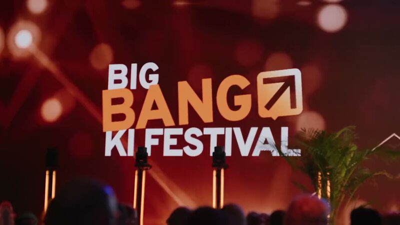 Big Bang KI Festival — Projektansicht