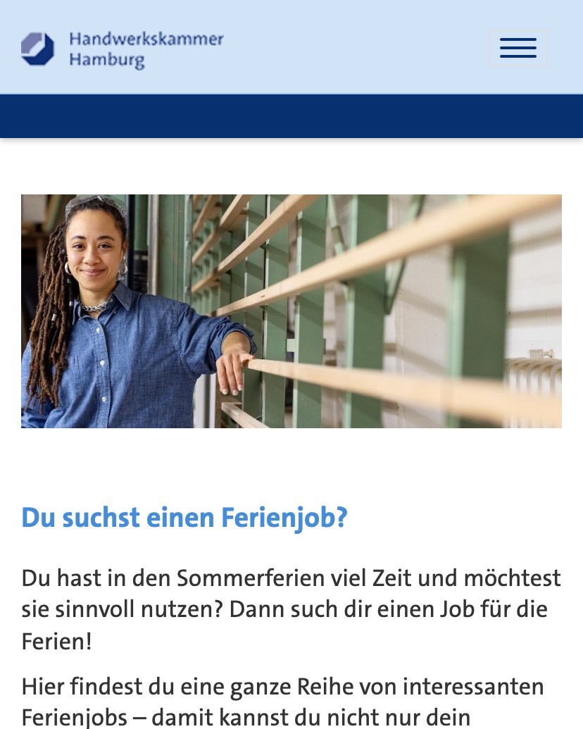 Lehrstellenbörse: Suche nach Ferienjobs