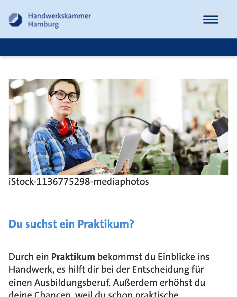 Lehrstellenbörse: Suche nach Praktikumsplätzen