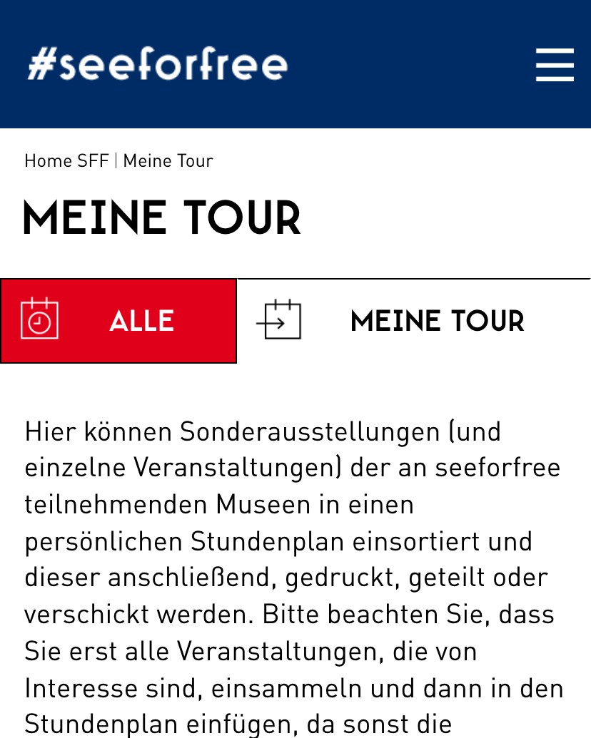 seeforfree: Tour in der mobilen Ansicht